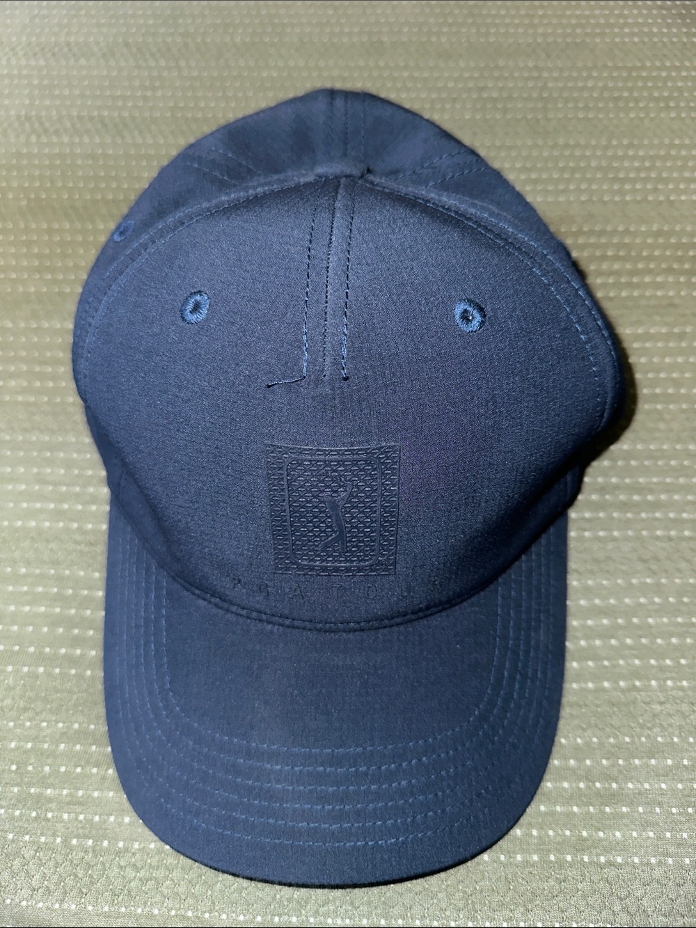 PGA Tour Black Logo Baseball Cap